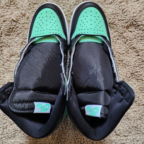 Jordan High-Top Sneakers Black White Mint - Picture 5 of 8